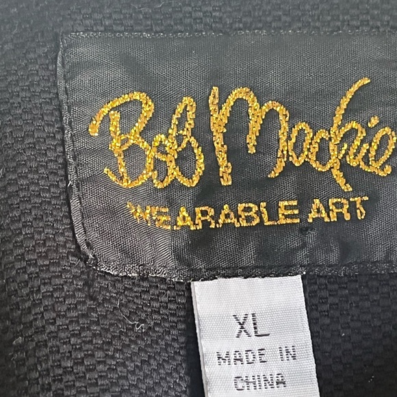2/$50 Bob Mackie Wearable Art Jacket. Beautiful Embroidered Elephants - Picture 8 of 15